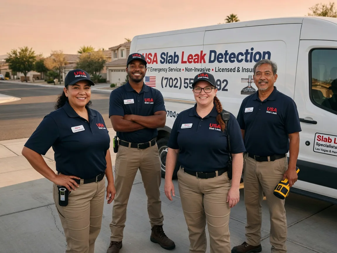 Slab Leak Repair company in Larsen, WI